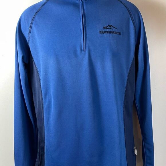 Landway Leavenworth Blue Pullover Size Large - Picture 2 of 8